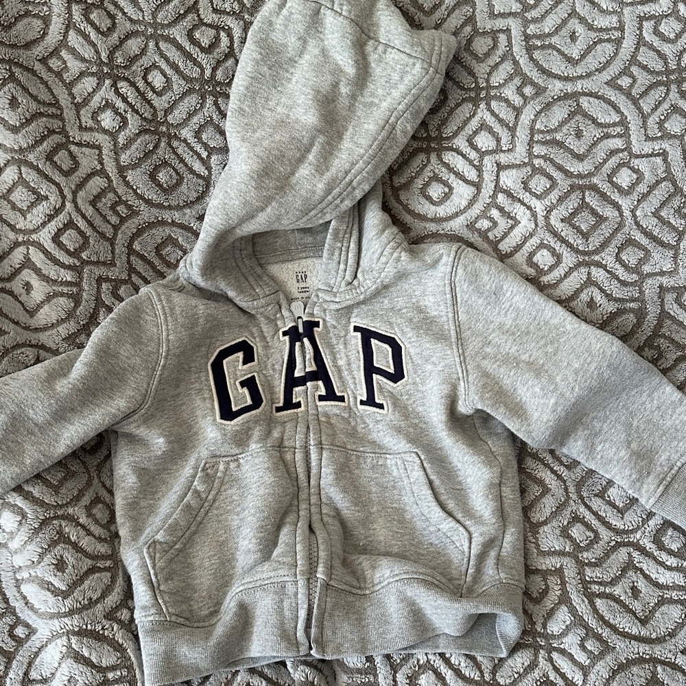 Baby GAP Light Gray Hoodie 2T